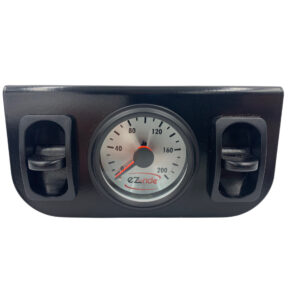 200 PSI Dual Needle Gauge | Manual Paddle Valves | 2-Way Air Management