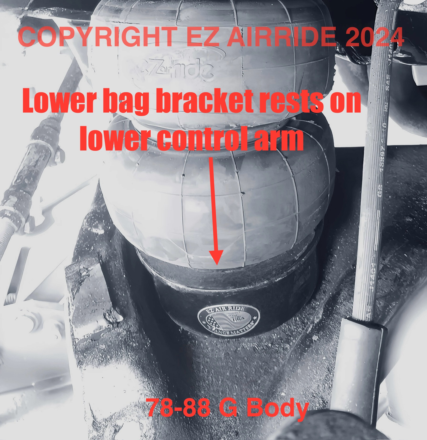 1978-1988 Chevrolet El Camino Air Ride Suspension Kit | Classic Plus - Image 12