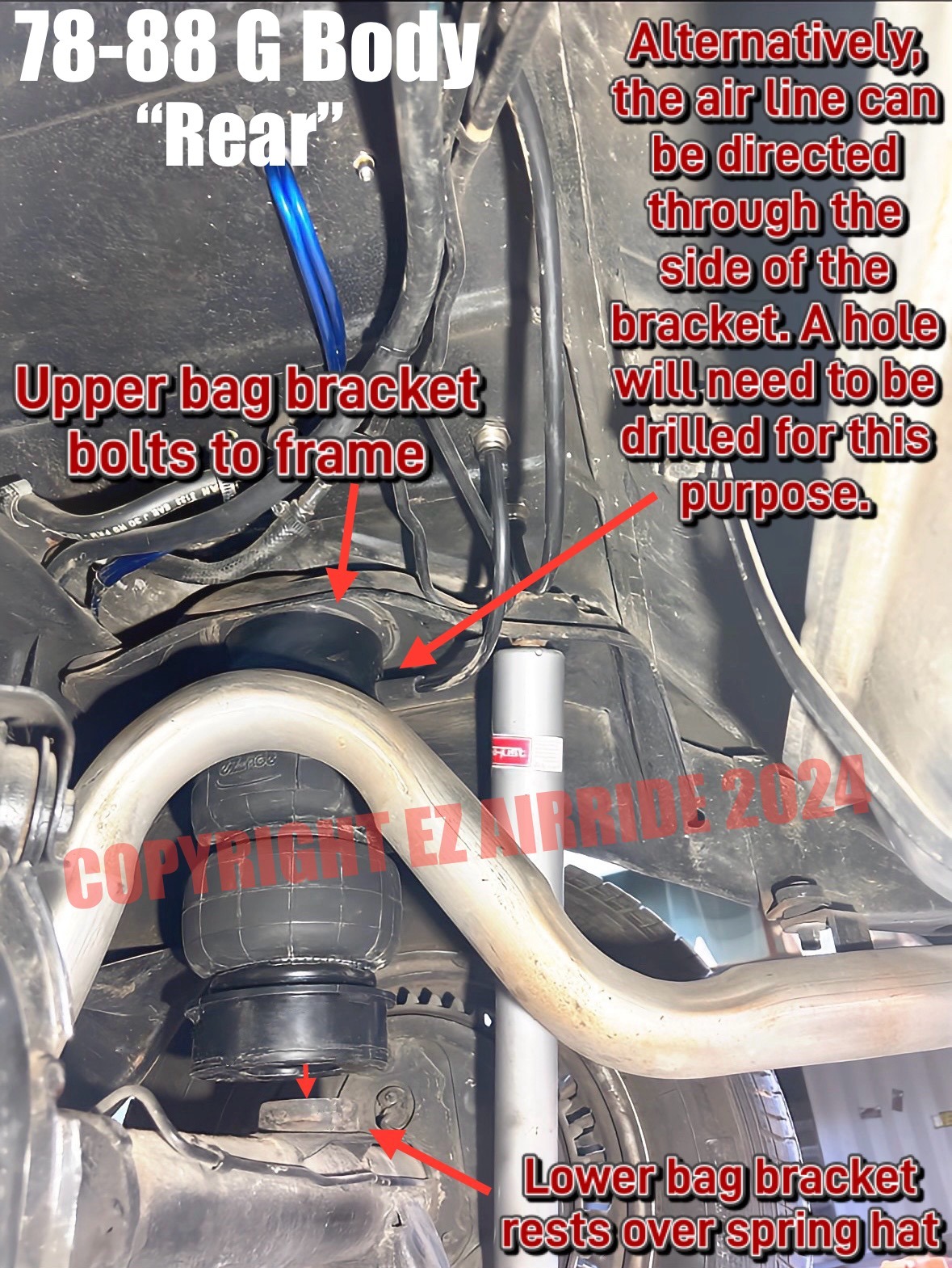 1978-1988 Chevrolet El Camino Air Ride Suspension Kit | Classic Plus - Image 14