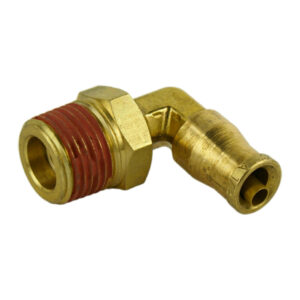 1/4" PTC x 3/8" Male NPT | DOT Brass 360° Swivel Elbow | EZ Air