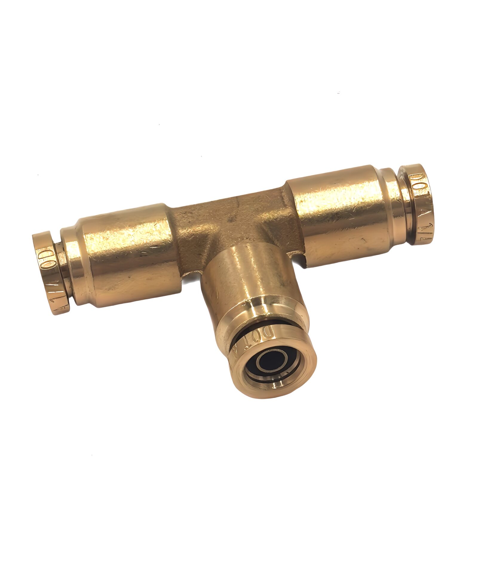 1/4" Union Tee | DOT Push-Connect Brass Fitting