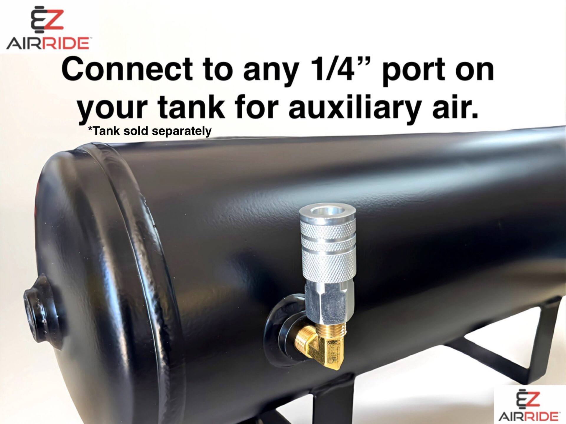 EZ Air | Spare Air Tank Prime Kit | Auxiliary Manual Fill - Image 2