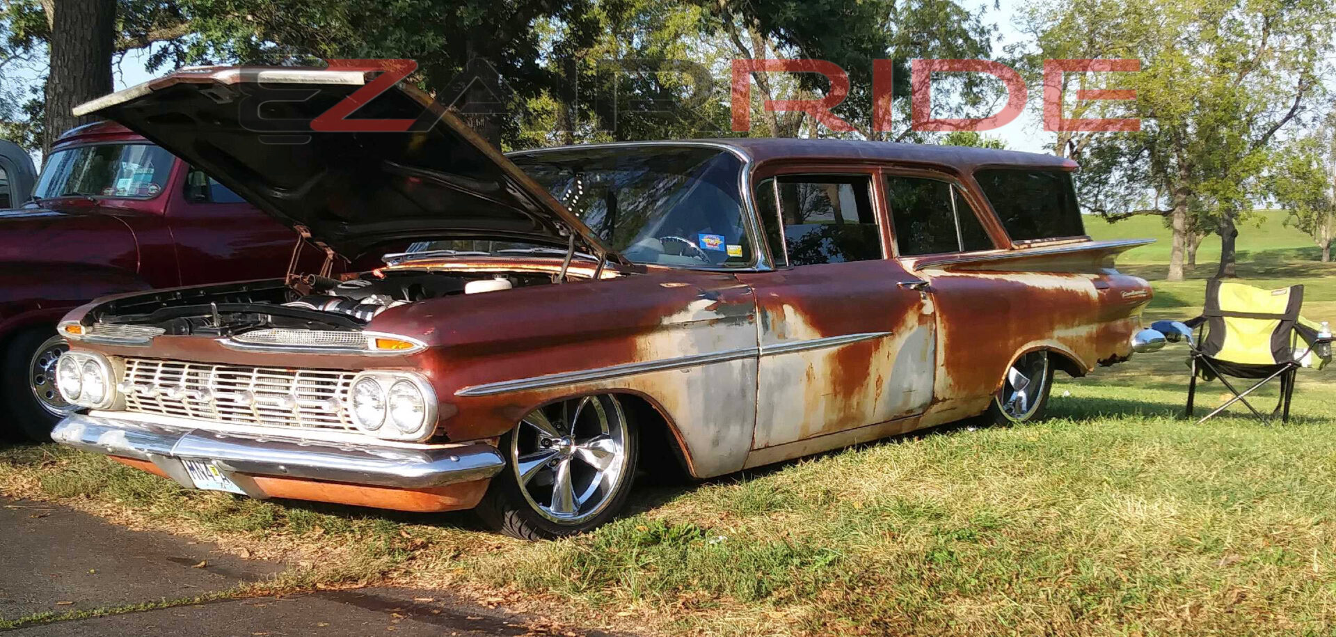 1958-1964 Chevrolet Full Size Wagon Air Ride Suspension Kit | Platinum - Image 10