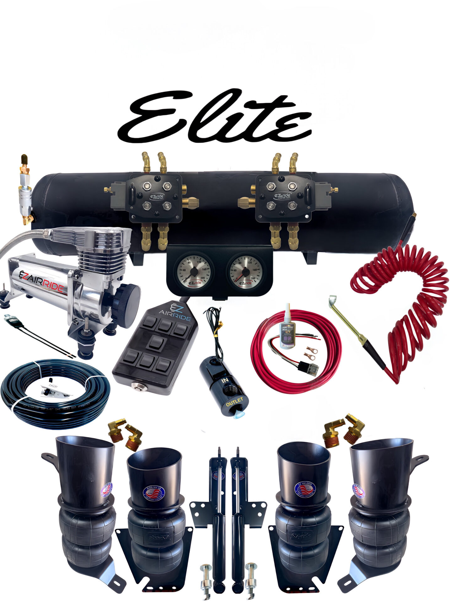 1958-1964 Chevrolet Full Size Wagon Air Ride Suspension Kit | Elite