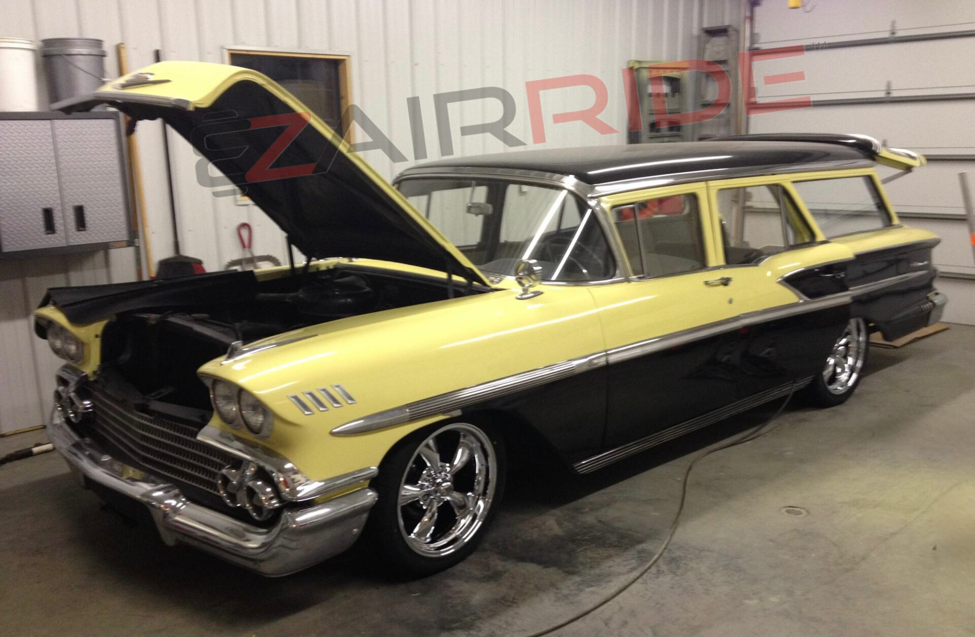 1958-1964 Chevrolet Full Size Wagon Air Ride Suspension Kit | Platinum - Image 7