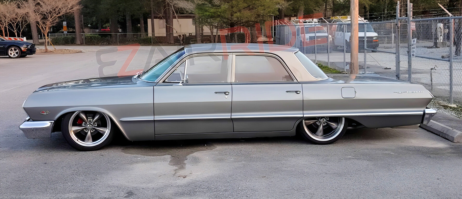 1958-1964 Chevrolet Bel Air Air Ride Suspension Kit | Platinum - Image 6