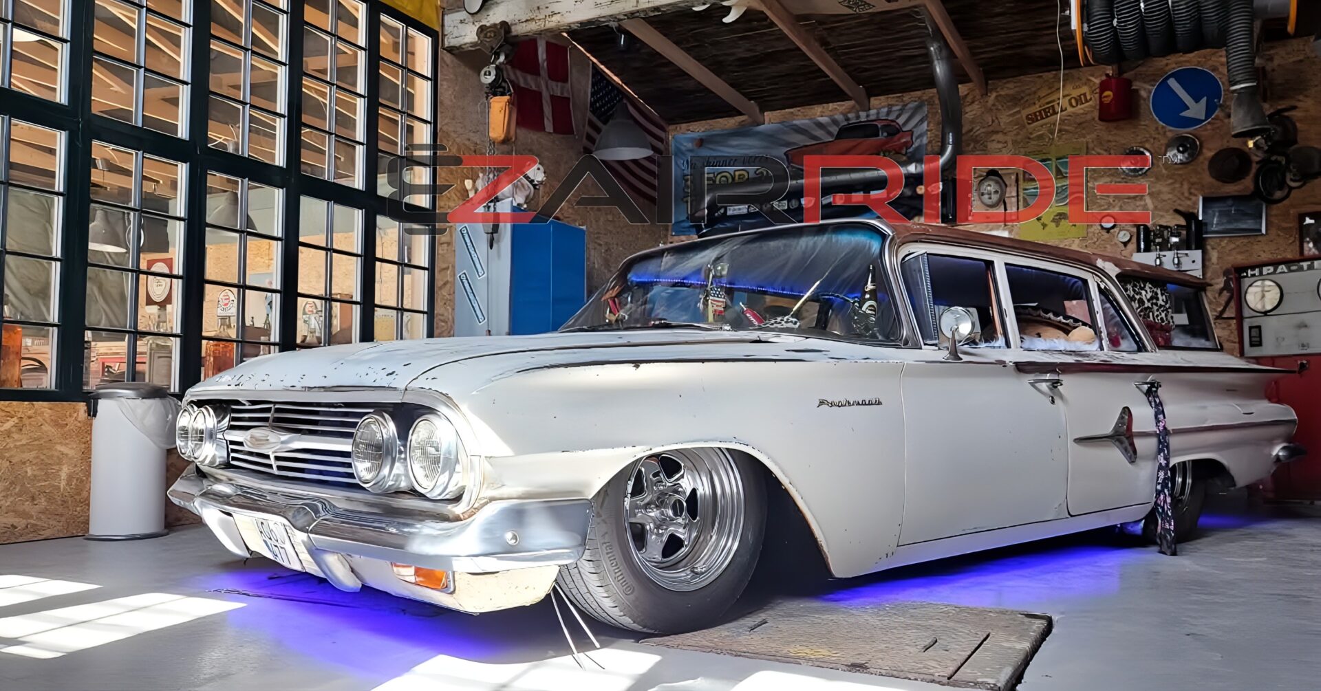 1958-1964 Chevrolet Full Size Wagon Air Ride Suspension Kit | Platinum - Image 8