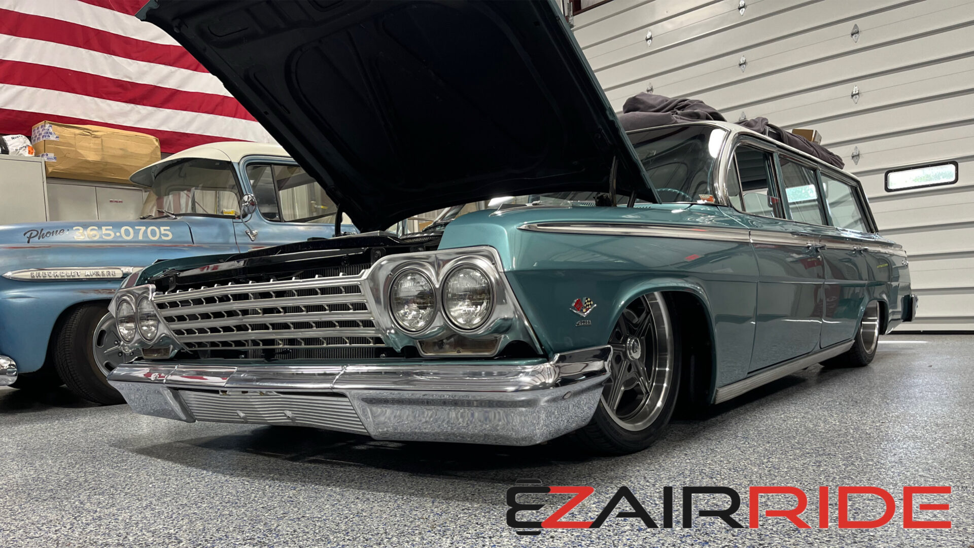 1958-1964 Chevrolet Full Size Wagon Air Ride Suspension Kit | Platinum - Image 3
