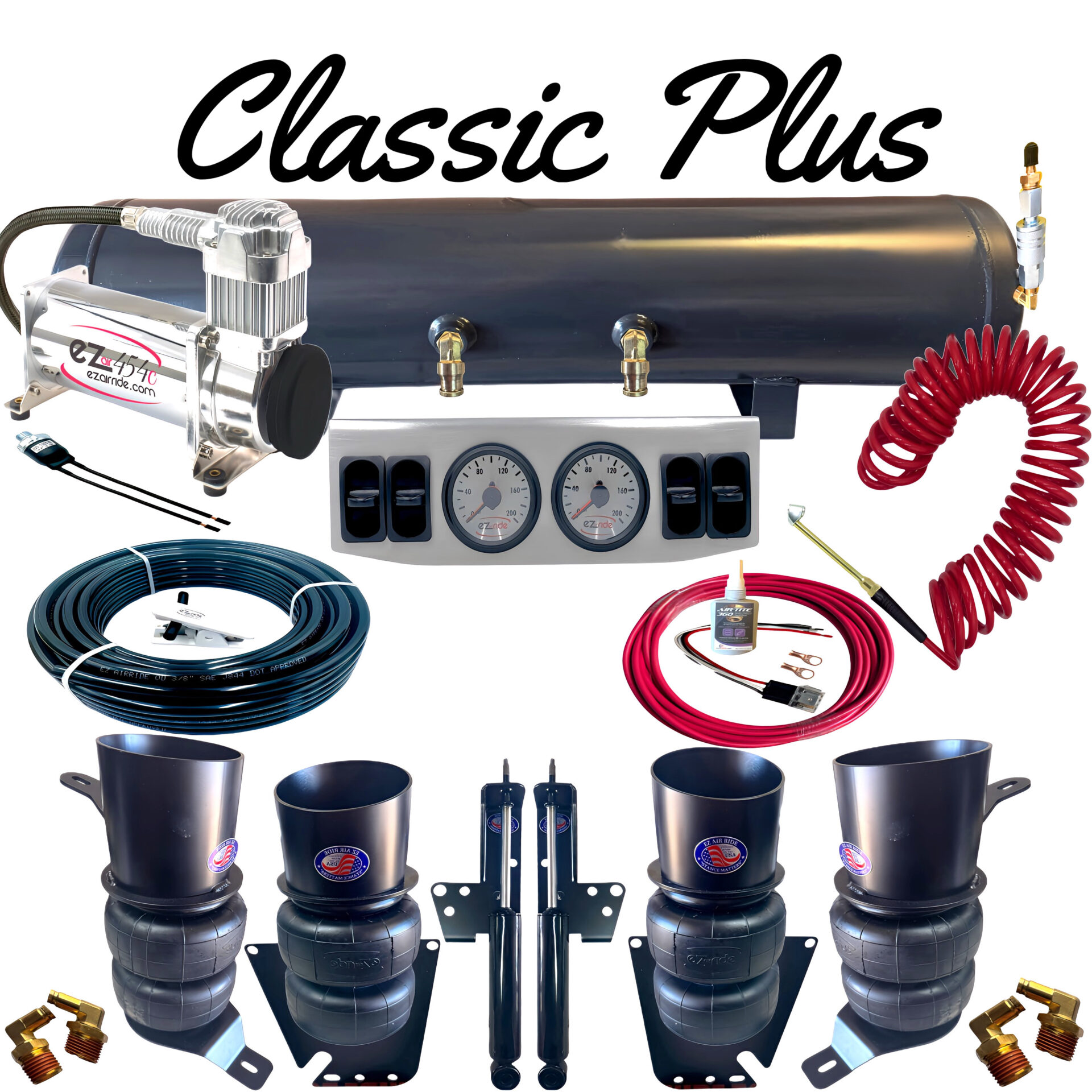 1959-1960 Chevrolet El Camino Air Ride Suspension Kit | Classic Plus