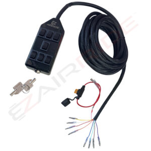 7-Switch Box with Keyed Lockout | 10ft Harness