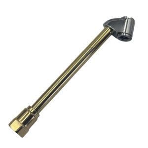 EZ Air | Dual-Reach Tank & Tire Chuck | 6" Brass Extension