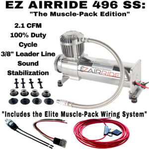 496 SS Compressor with Muscle Pack Wiring Kit